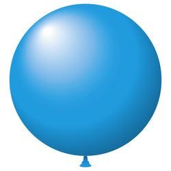 Option – Latex Balloons - 17" - Blue - Qty. 72