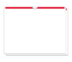 Option – Color Top Deal Jackets Plain Red - Box of 500