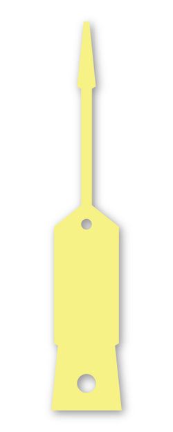 Option – Self-Locking Key Tags - SLKT-YELLOW - Qty. 1000