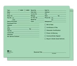 Heavy Duty Deal Jacket, Printed - SA1221-HD-GREEN - Box of 100