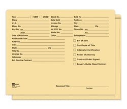 Option – Heavy Duty Deal Jacket, Printed - SA1221-HD-BUFF - Box of 100