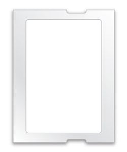 Option – Static Clings - Blank White - For 5 in 1, ROLL of 500