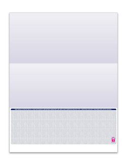 Option – Check Blue - Check on Bottom - Qty. 500 per Pack