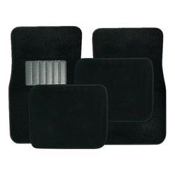 Carpet Floor Mat 4-piece Set- BLACK - Qty. 1