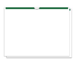 Option – Color Top Deal Jackets Plain Green - Box of 500