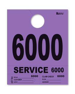 4 Part Heavy Brite Disp. No. - HB4P-6 - Purple - 6000-6999