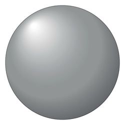 Reusable Balloon, 18" - GLITTER SILVER - Qty. 1