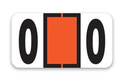 Option – Roll of 500 Color-Code Labels Number 0