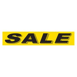 Option – Yellow & Black Slogan - Sale - Qty. 12