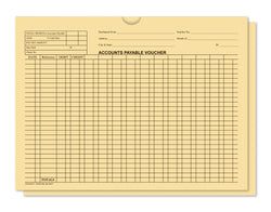Accounts Payable Voucher Env. - DSA-540 BUFF - Qty. 100