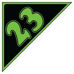 Option – Window Sticker - Auto Angles - Green & Black - 2023 - Qty. 12