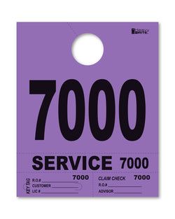 4 Part Heavy Brite Disp. No. - HB4P-7 - Purple - 7000-7999
