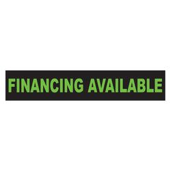 Option – Flourescent Green & Black Slogan -Financing Available - Qty. 12