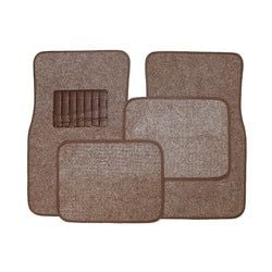Carpet Floor Mat 4-piece Set- MOCHA - Qty. 1