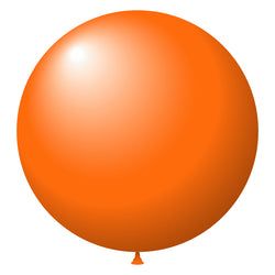 Option – Latex Balloons - 24" - Orange - Qty. 25
