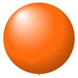 Option – Giant Latex Balloons - 60" - Orange - Qty. 1