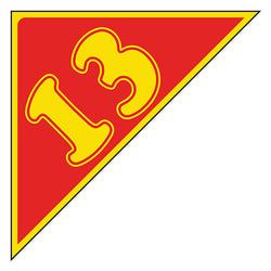 Option – Window Sticker - Auto Angles - Yellow & Red - 2013 - Qty. 12