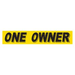 Option – Yellow & Black Slogan - One Owner - Qty. 12
