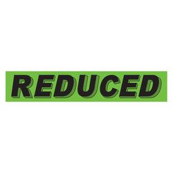 Option – Flourescent Green & Black Slogan - Reduced - Qty. 12