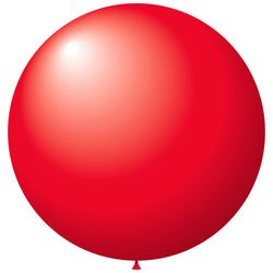 Option – Giant Latex Balloons - 36" - Red - Qty. 1