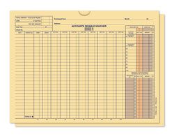 Option – Accounts Payable Voucher Envelope - A-1900 Buff - Qty. 500