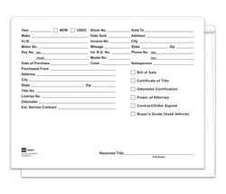 Option – Heavy Duty Deal Jacket, Printed - SA1221-HD-WHITE - Box of 100