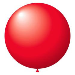 Option – Latex Balloons - 24" - Red  - Qty. 25