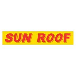 Option – Yellow & Red Slogan - Sun Roof - Qty. 12