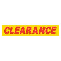 Option – Yellow & Red Slogan - Clearance - Qty. 12