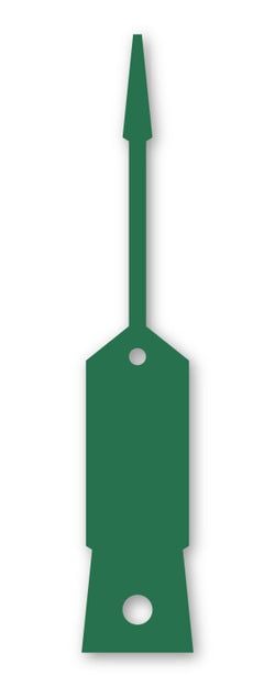 Self-Locking Key Tags - SLKT-GREEN - Qty. 1000