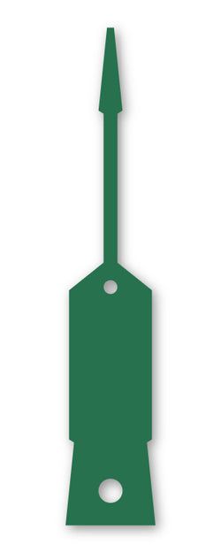 Option – Self-Locking Key Tags - SLKT-GREEN - Qty. 1000