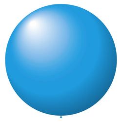 Option – Giant Latex Balloons - 60" - Blue - Qty. 1