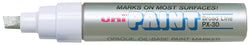 Option – Oil Based, Paint Marker - UniPaint - SILVER - Qty 1