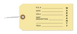 Option – Warranty Parts Tag - Qty. 1000