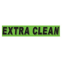 Option – Flourescent Green & Black Slogan - Extra Clean - Qty. 12