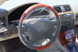 Option – Steering Wheel Covers - Shower Cap Design - FULL Cover Qty. 500