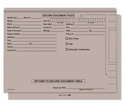 Color-Code Deal Jackets - GRAY - Box of 100