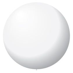 Option – Giant Latex Balloons - 60" - White - Qty. 1
