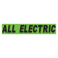 Option – Flourescent Green & Black Slogan - Electric - Qty. 12