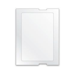 Option – Label Light Adhesive - Blank Clear- For 5 in 1, ROLL of 500