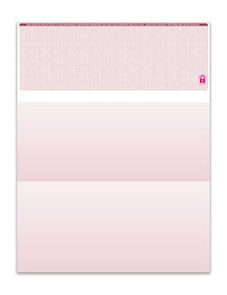 Option – Check Burgundy - Check on Top  - Qty. 500 per Pack
