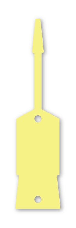 Self-Locking Key Tags -  SLKT- Large- YELLOW - Qty. 1000