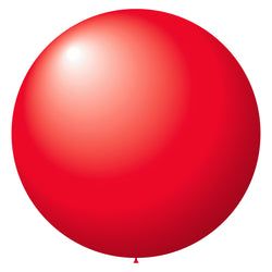 Option – Giant Latex Balloons - 60" - Red - Qty. 1