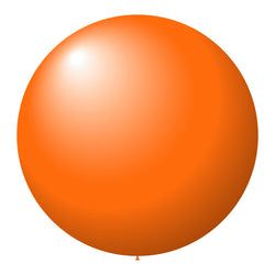 Option – Giant Latex Balloons - 72" - Orange - Qty. 1