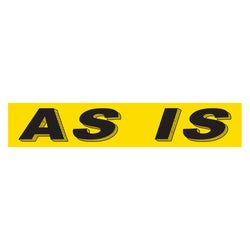 Option – Yellow & BlackSlogan - As Is - Qty. 12