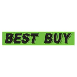 Option – Flourescent Green & Black Slogan - Best Buy - Qty. 12