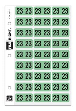 Pack of 270 Year 2023 in Ring book Style