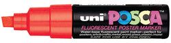 Option – Windshield Markers - Small Posca (PC-85F) - FLUOR RED - Qty. 1