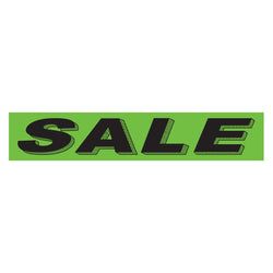 Option – Flourescent Green & Black Slogan - Sale - Qty. 12