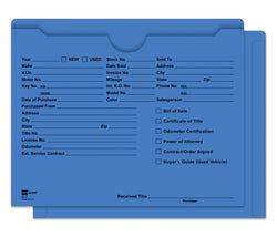 Ultra Heavy Duty Deal Jacket, Printed - BLUE - DSA-546 - Box of 100